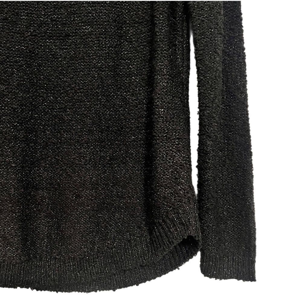 Small black Shimmery Knit sweater, I.N.C International Concepts. - Picture 5 of 8